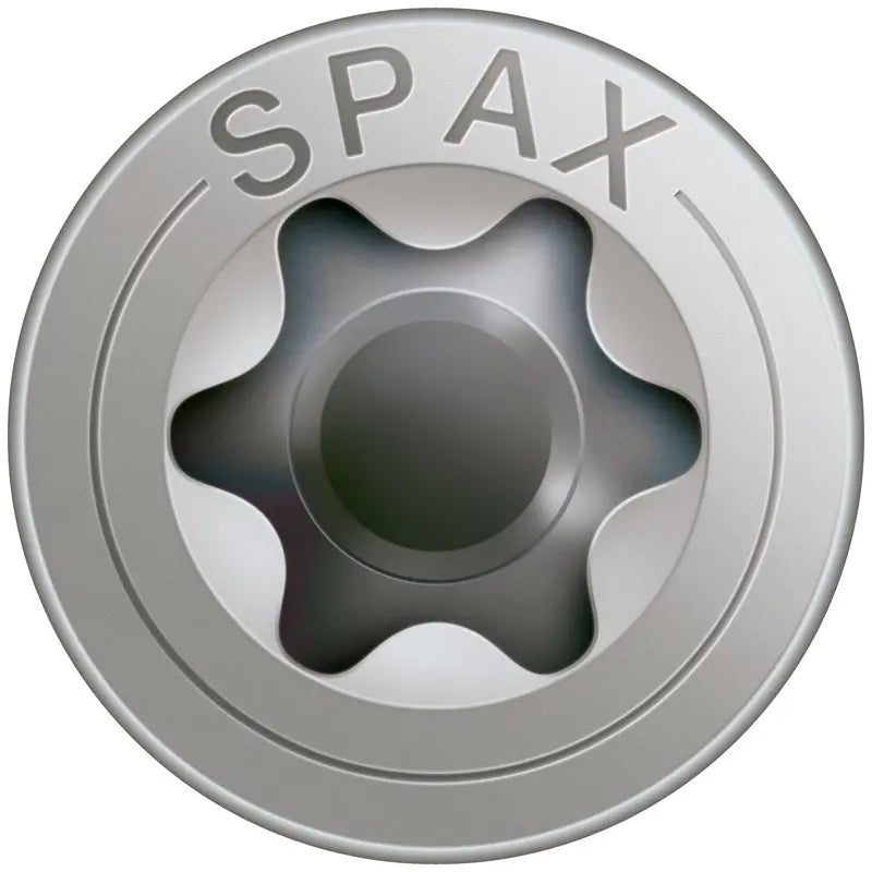 SPAX Edelstahl A2 Konstruktionsschraube Ø6mm T-Star Plus T30 Teilgewinde (Profi-Qualität)