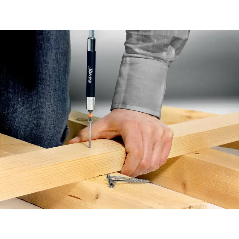 SPAX Edelstahl A2 Konstruktionsschraube Ø6mm T-Star Plus T30 Teilgewinde (Profi-Qualität)