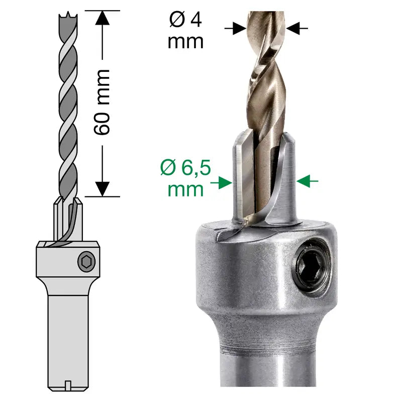 PAX Stufenbohrer (step drill 4)